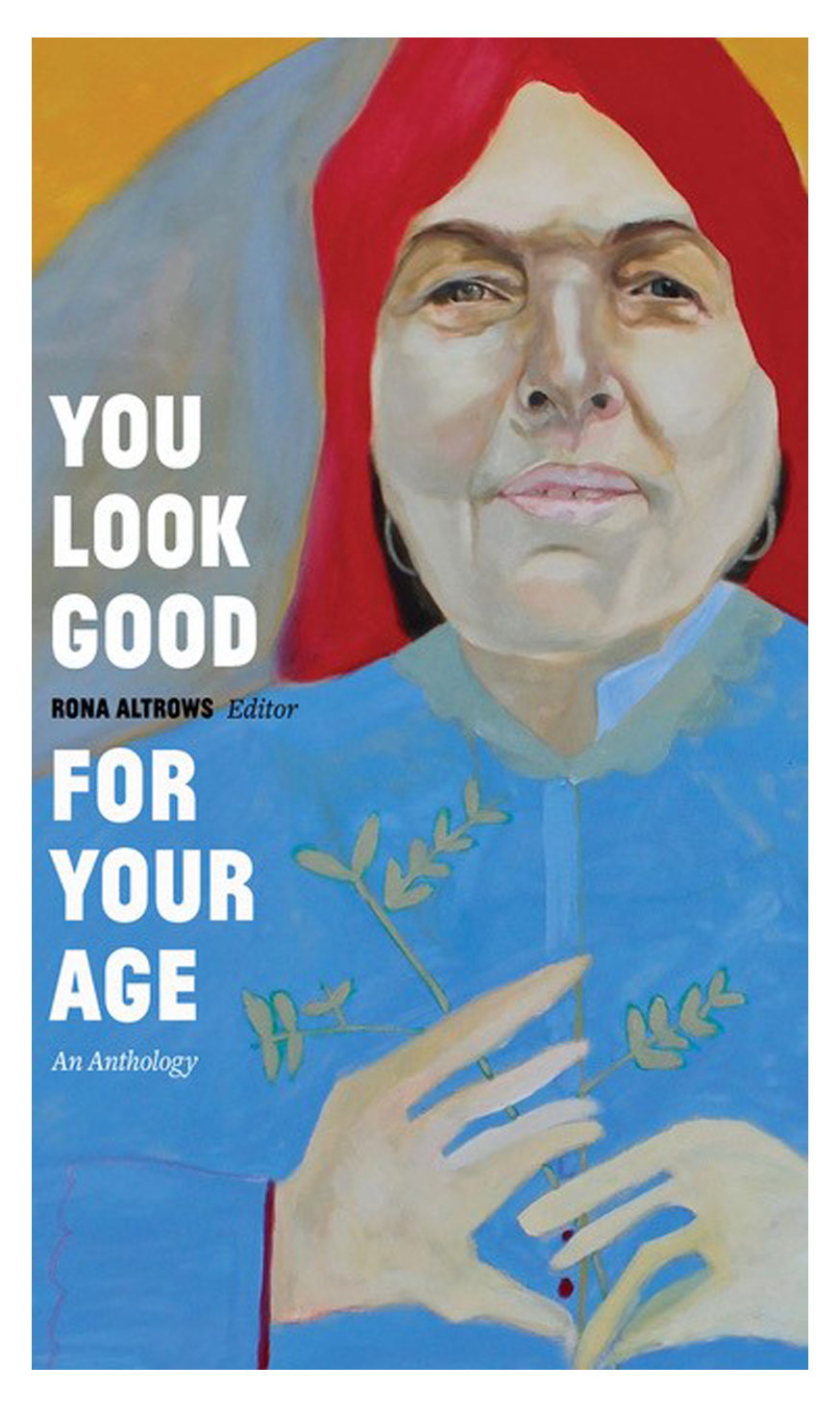 Book cover for "You Look Good for your Age" with oil painting